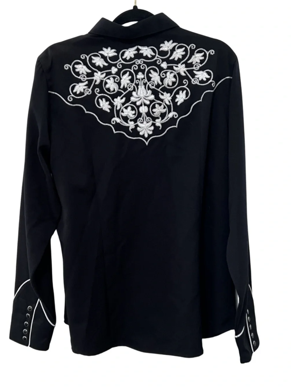 Roper Old West Classics Western Embroidered Show/Rodeo Button Down Shirt NWT - Picture 3 of 6